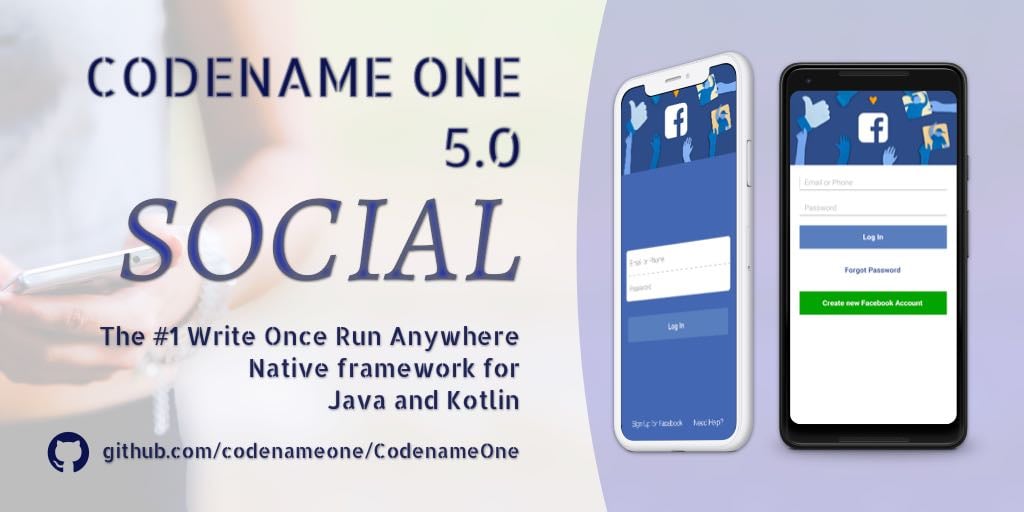 Preparing for Codename One 5.0 – Social